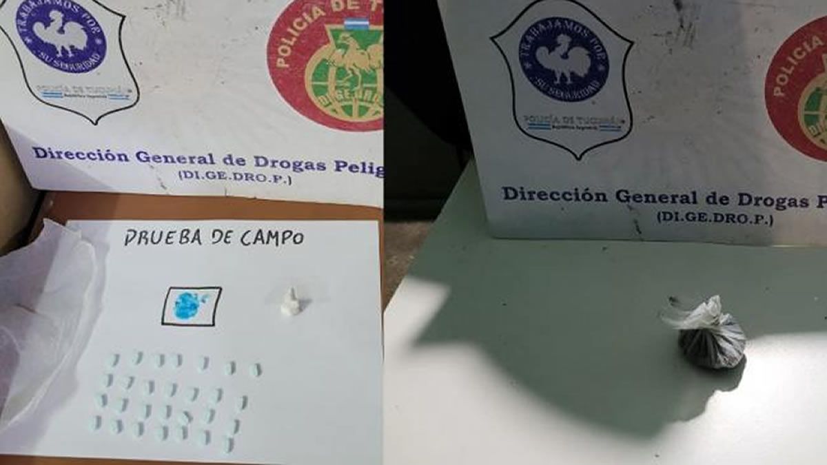Villa Urquiza: Secuestran cocaína, marihuana y pastillas