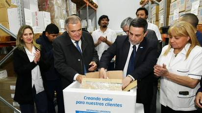 Llegaron 45.000 dosis de vacunas contra el dengue a Tucumán