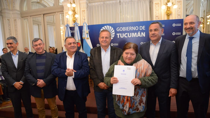 El Gobierno entregó escrituras a 170 familias tucumanas