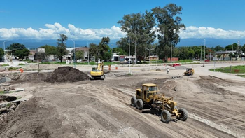 Seguridad vial: cómo avanza la obra del nuevo acceso a Alberdi