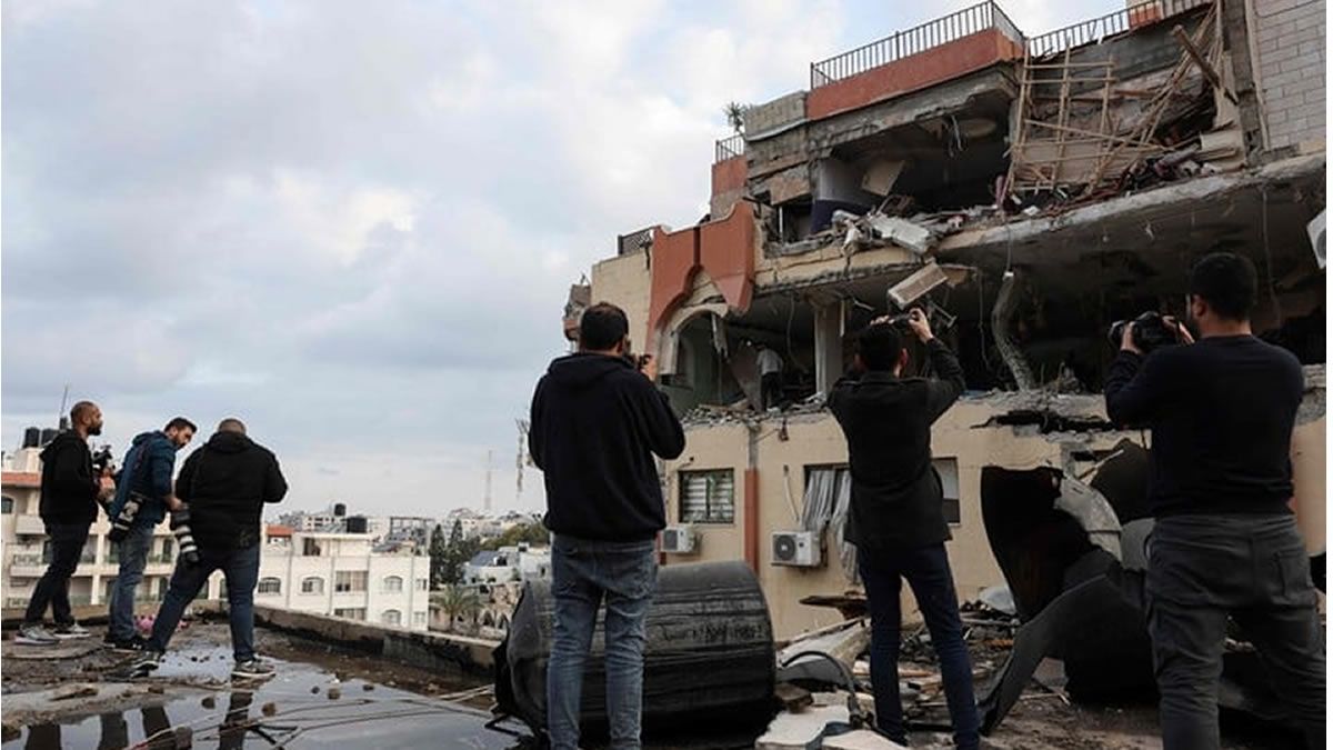 Gaza: hay al menos 13 muertos por bombardeos aéreos