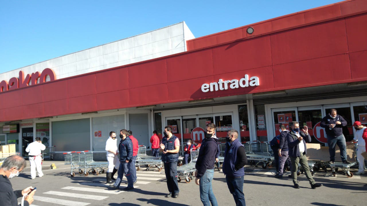 Makro llegó a Argentina en 1988, inaugurando su primer supermercado en Olivos, Buenos Aires. Foto: Infobae.