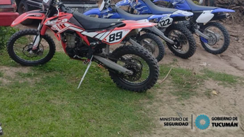 Tafí del Valle: Policía Vial secuestró siete motocicletas