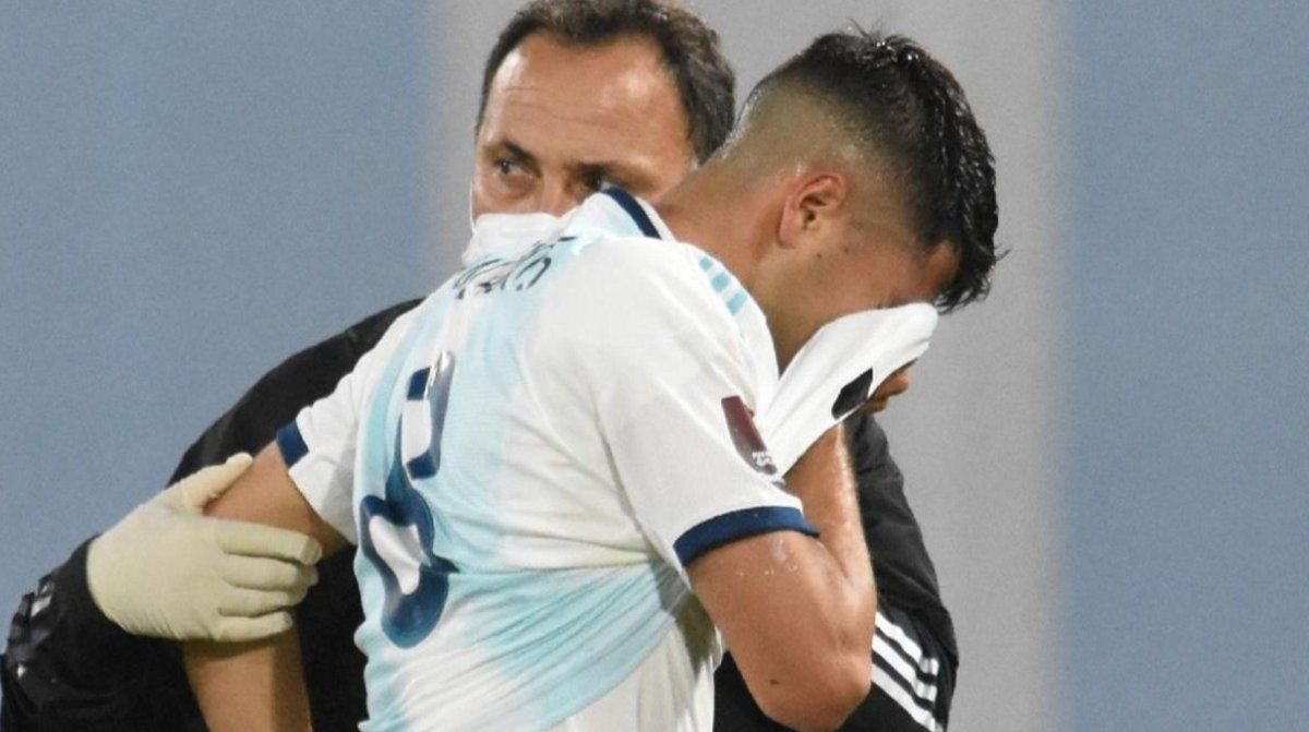 El tucumano Exequiel Palacios se pierde la Copa América