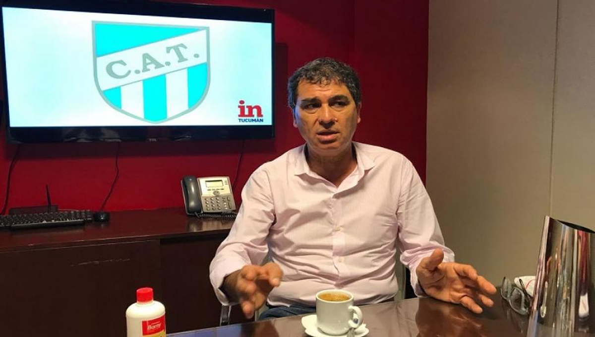 Salvatierra dijo que la llegada de Pablo Guiñazú "está arreglada de palabra".