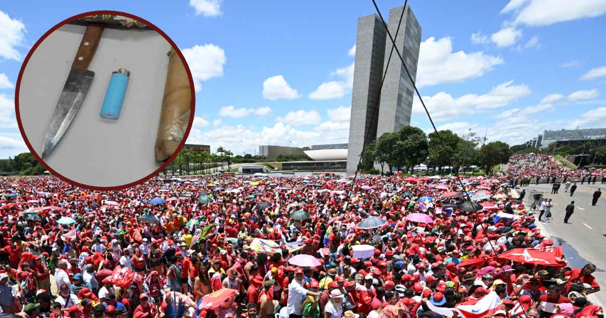 Detienen a un hombre en el acto de asunción de Lula da Silva