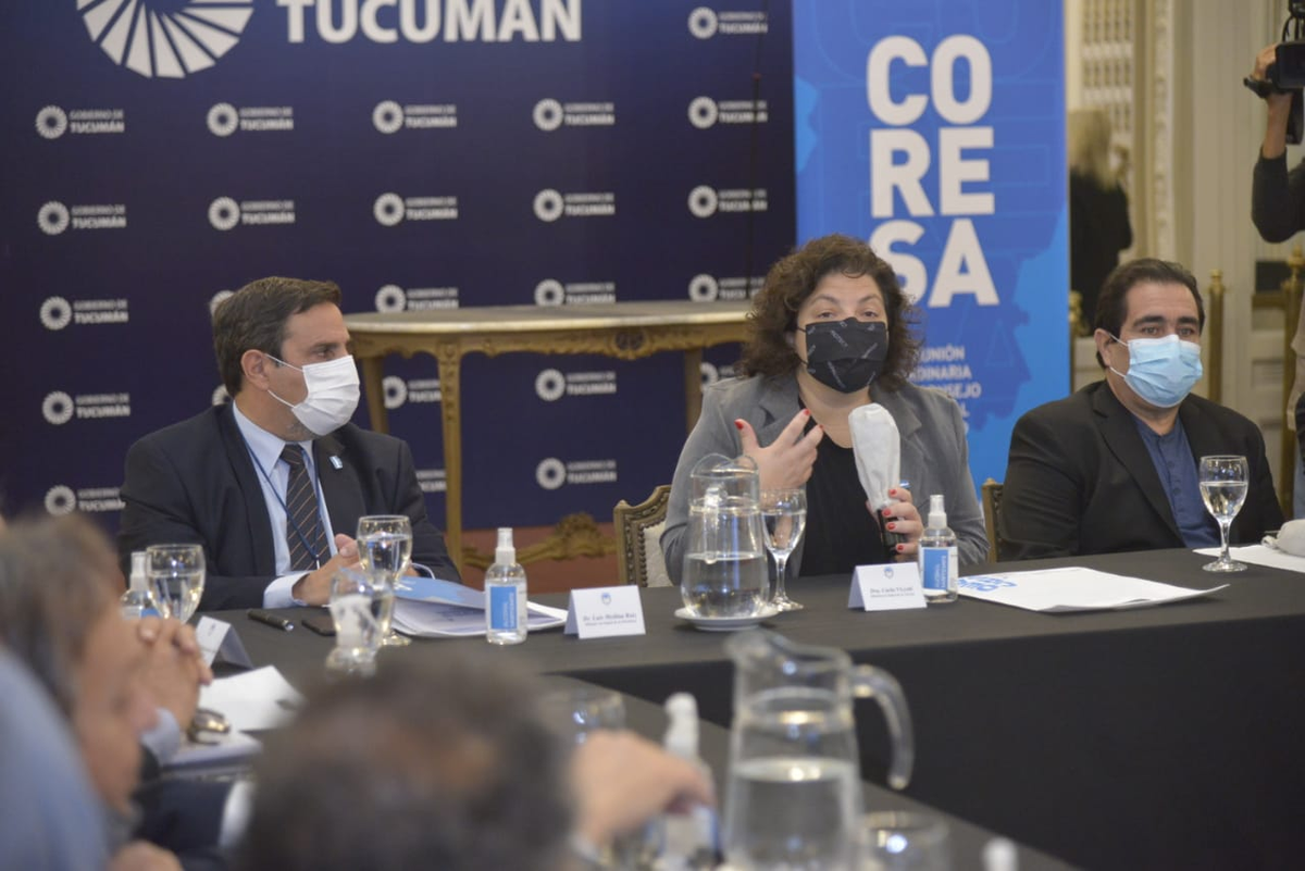 Germen infeccioso: Carla Vizzotti estaría hoy en Tucumán