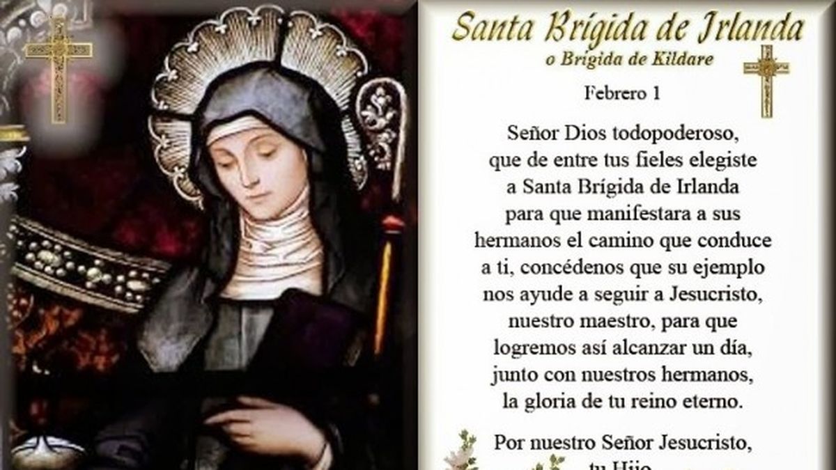 Hoy recordamos a Santa Brígida