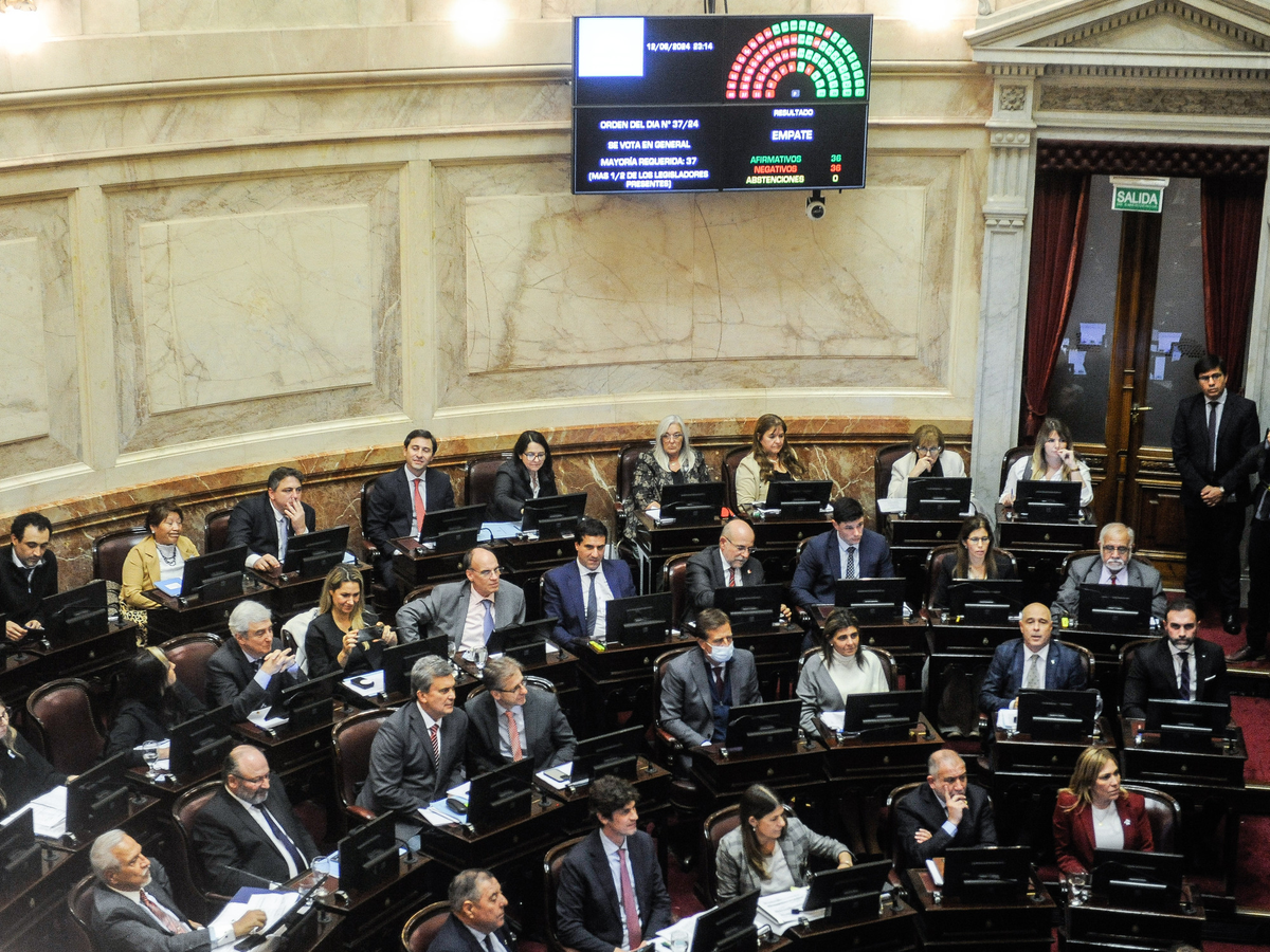 Para el presidente de la C&aacute;mara Alta, es un hecho que la Ley Bases estar&aacute; sancionado para el 9 de Julio. (Foto: Clar&iacute;n)