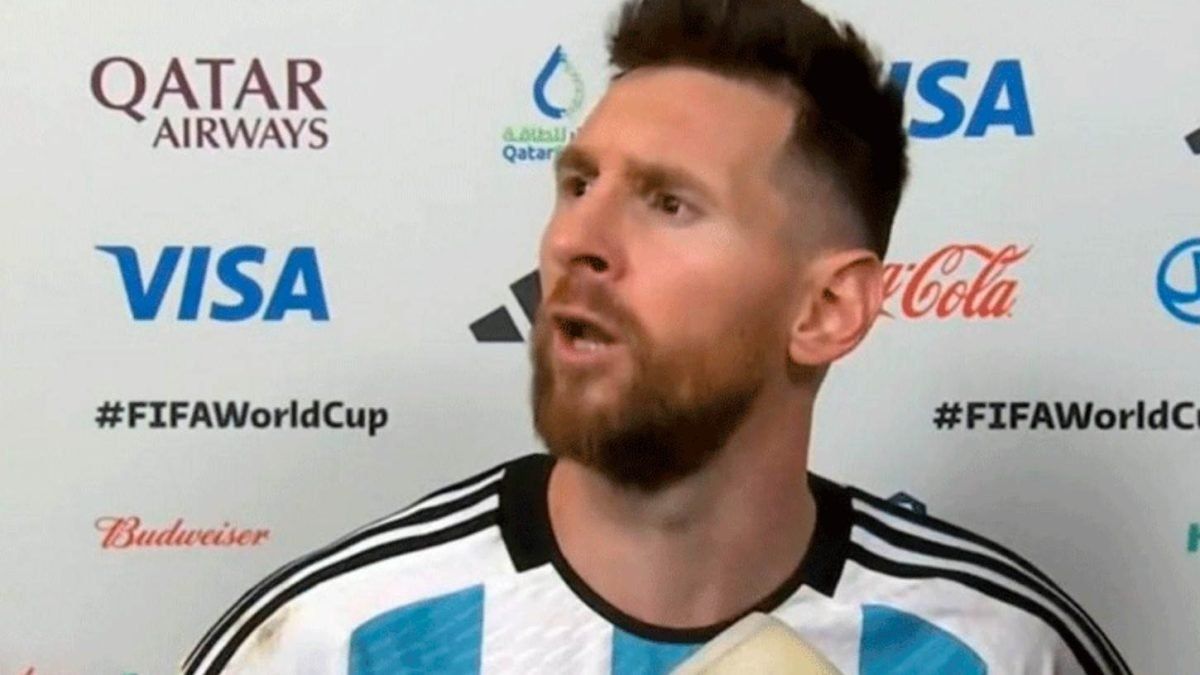 La frase de Messi:  ¿Vulgaridad o grosería?
