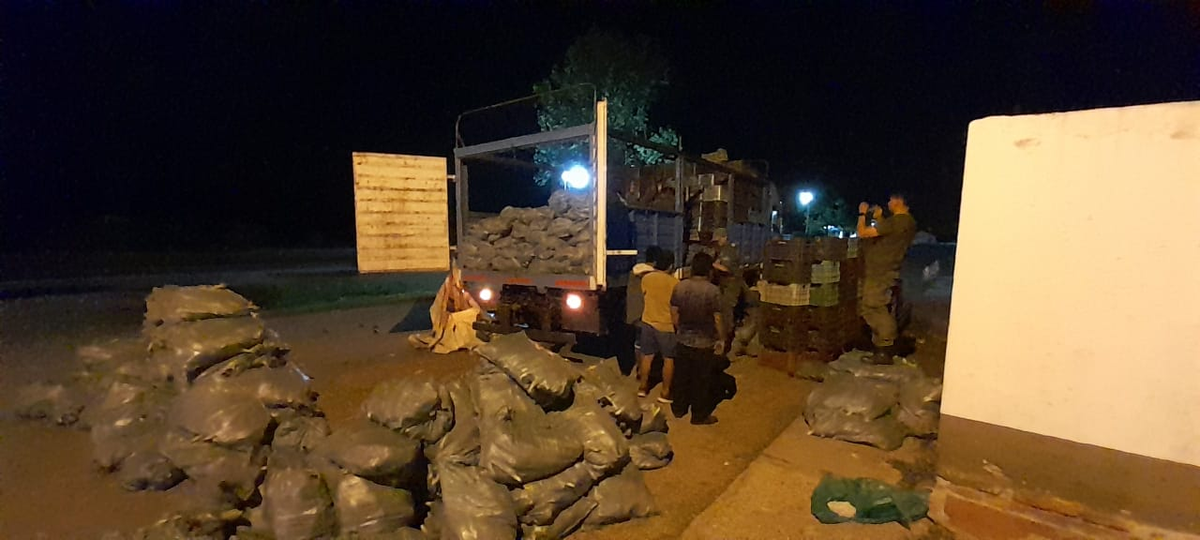 Gendarmería secuestró 100 kilos de hojas de coca