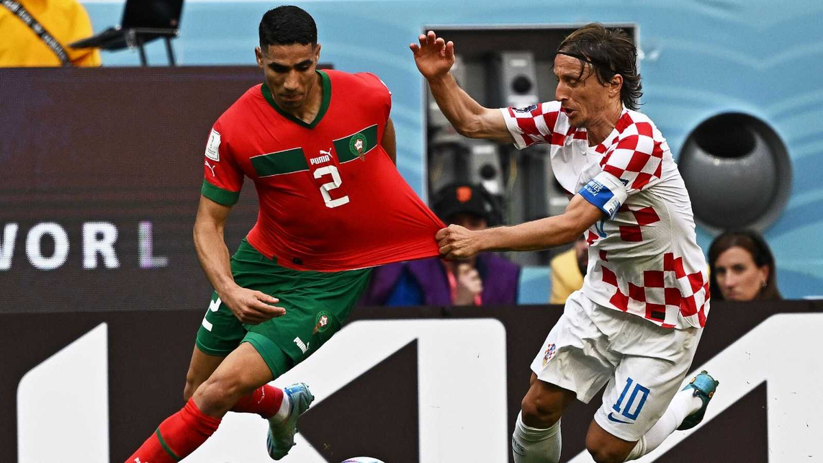 Croacia se mide frente a Marruecos por el tercer puesto de Qatar 2022.