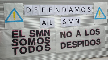 Despidos en el SMN: 
