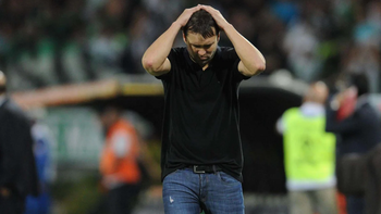 Coudet tras la derrota: 