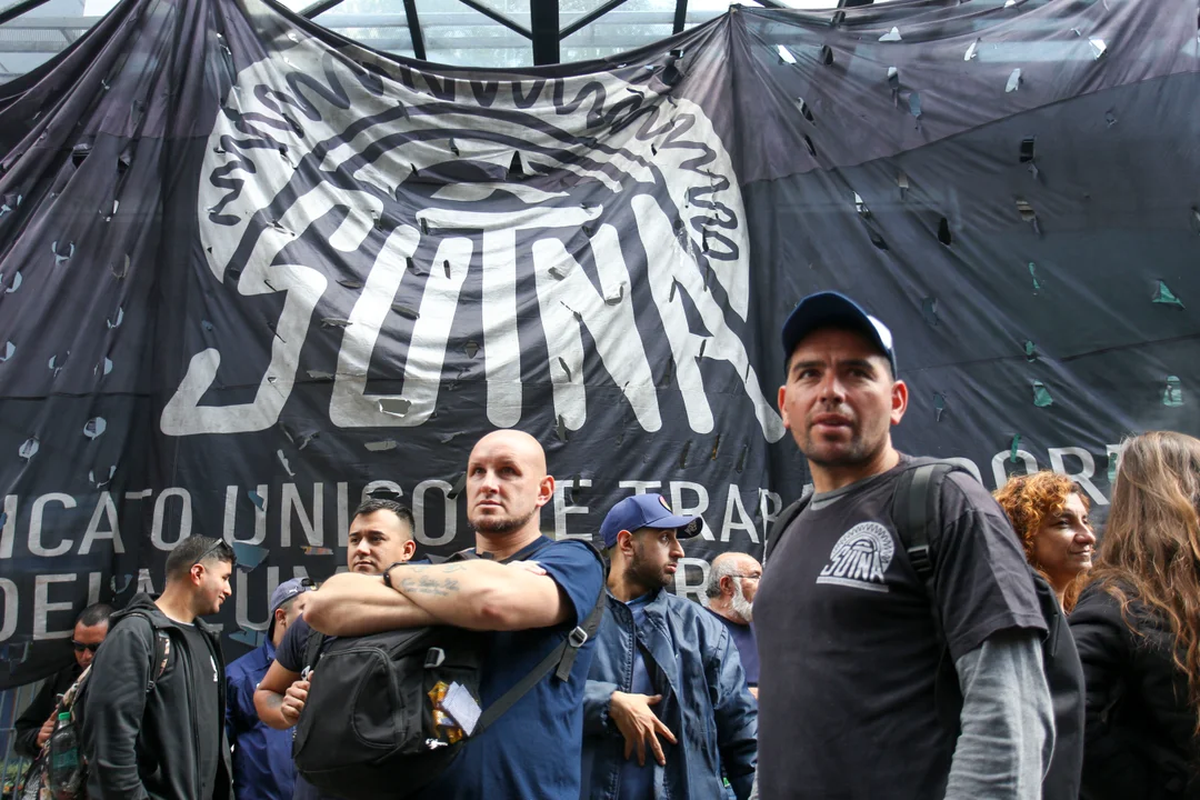 SUTNA convocó a un paro de 24 horas para esta semana. Fotografía: Agencia Noticias Argentinas/