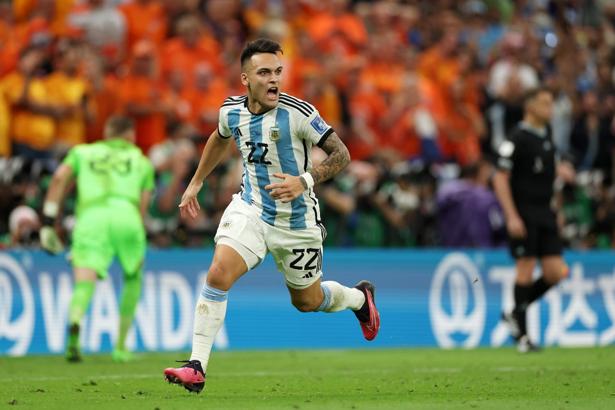 Lautaro Martínez anotó el penal que cerró la definición por penales y le dio el triunfo a la Selección Argentina.