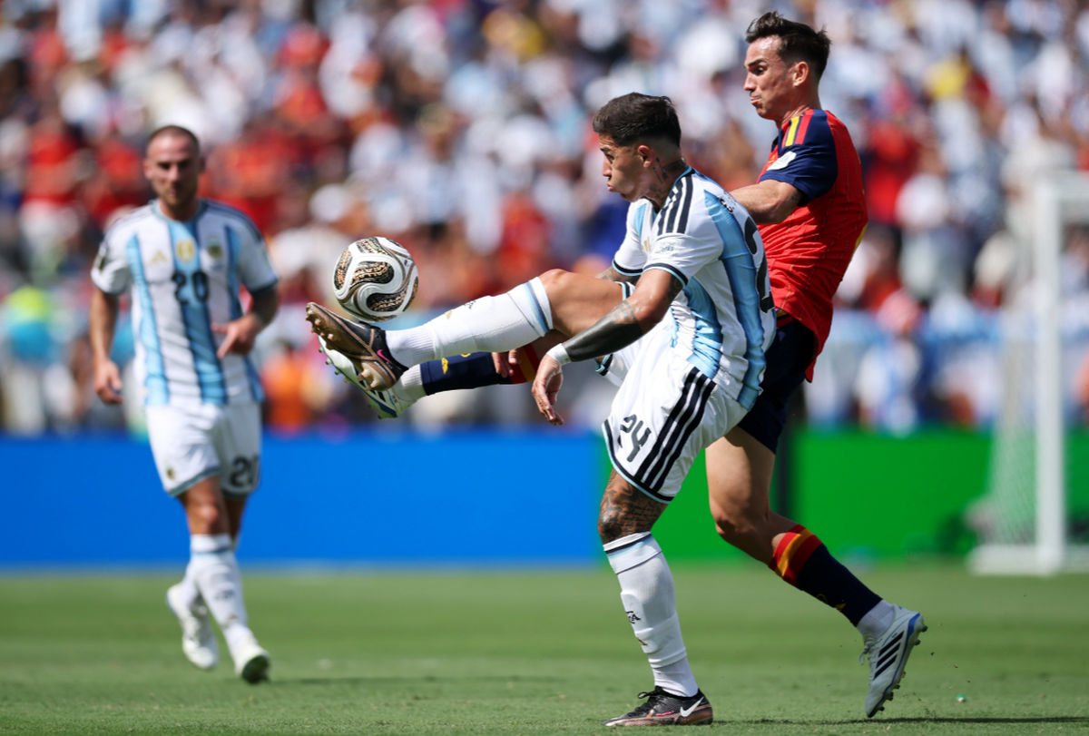 La Selección Argentina se enfrenta a España buscando el bicampeonato