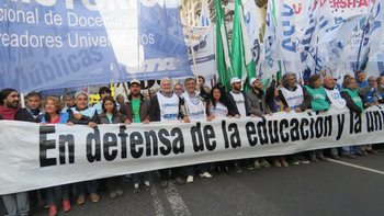 Marcha universitaria: 
