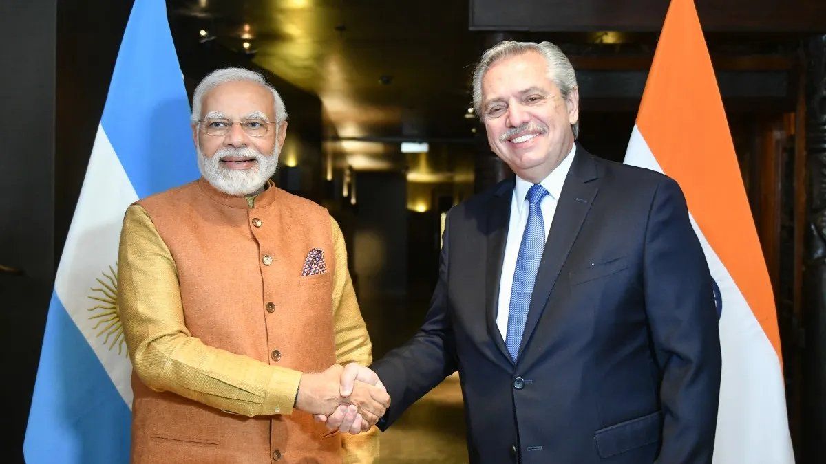Alberto Fernández se reunió con el primer ministro de la India