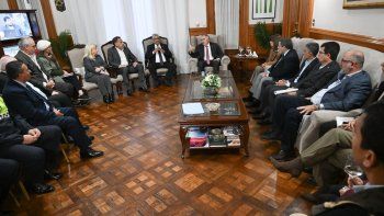 Jaldo encabezó una reunión de Gabinete ampliado