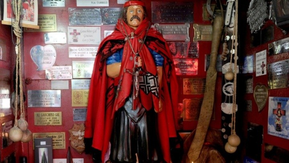 Antonio Plutarco Cruz Mamerto Gil Núñez, el Gauchito Gil, es una figura de fe (Foto: Crónica) Antonio Plutarco Cruz Mamerto Gil Núñez, el Gauchito Gil, es una figura de fe (Foto: Crónica)