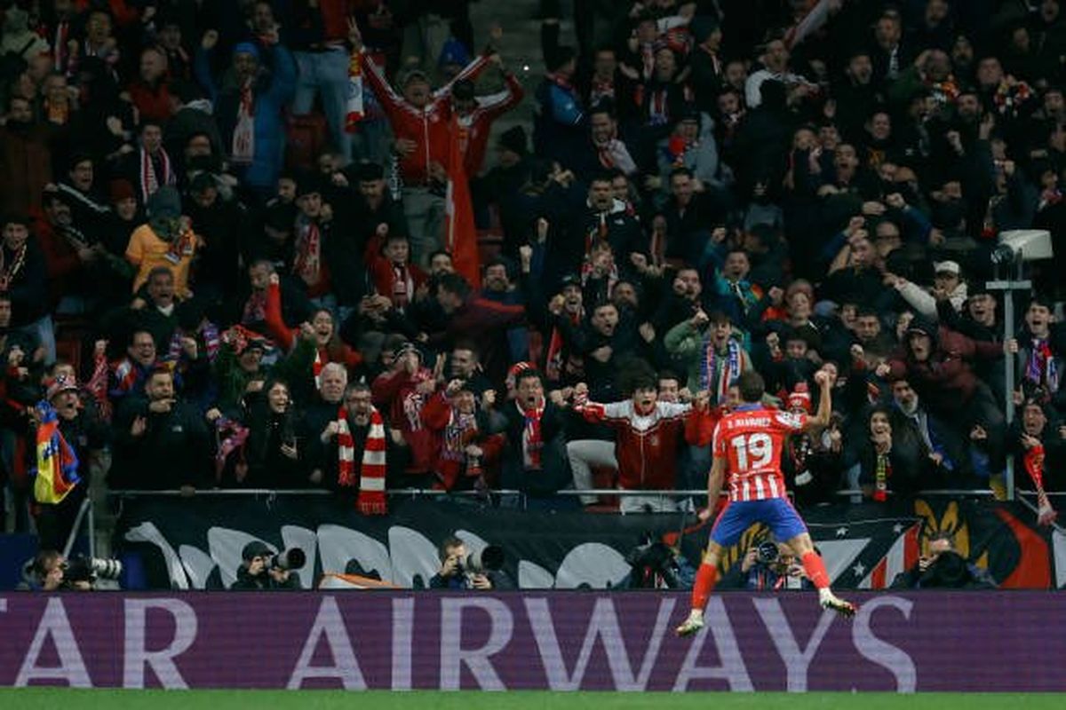 Julián Álvarez se vistió de héroe en el triunfo del Atlético Madrid