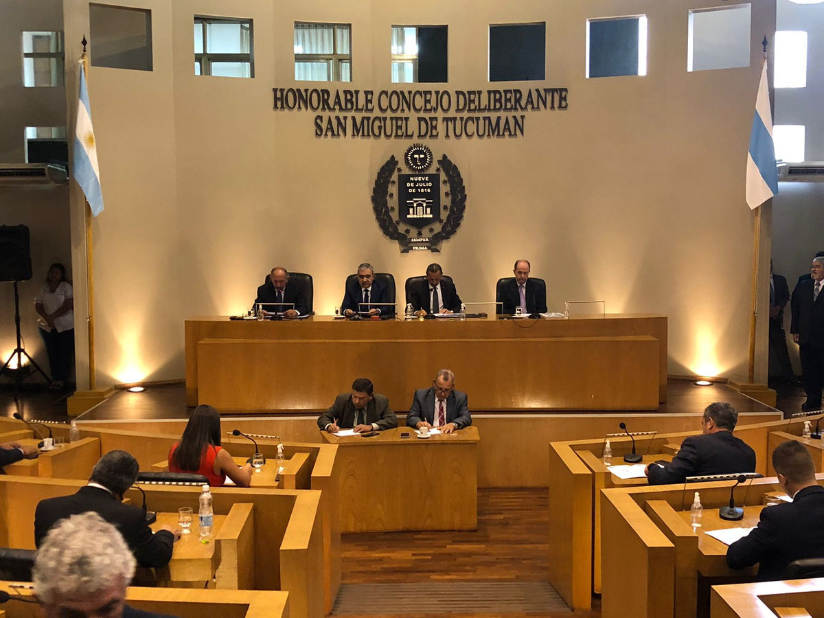 Germán Alfaro inauguró las sesiones ordinarias del Concejo
