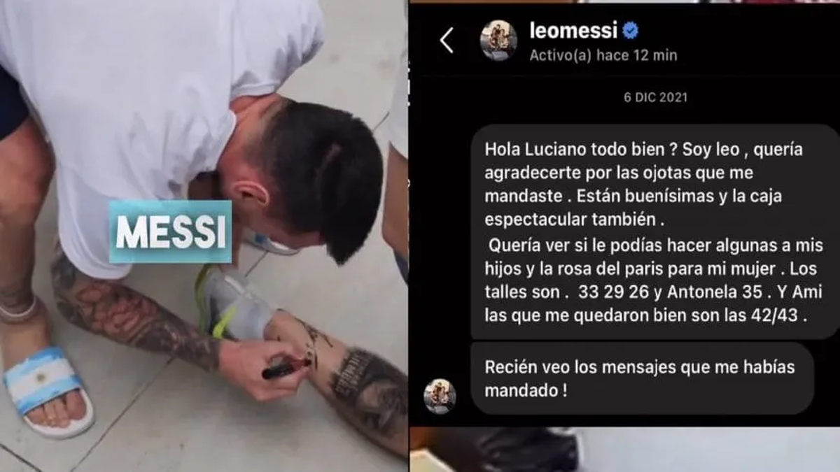 Lionel Messi tuvo un gesto que llamó la atención de todos. 