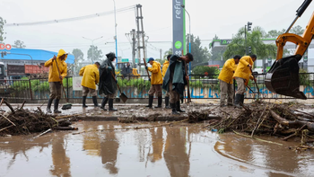 El municipio capitalino monitoreó zonas anegadas