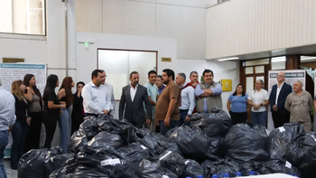 Partió desde el Concejo la primera colecta solidaria para las zonas afectadas