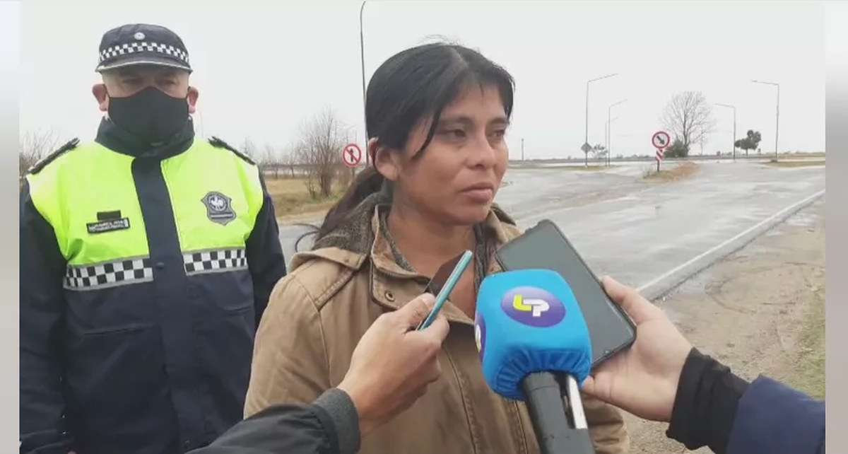 Rosa, madre del niño desaparecido. Foto: Los Primeros.