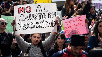 Diputados opositores buscan votar una ley de discapacidad
