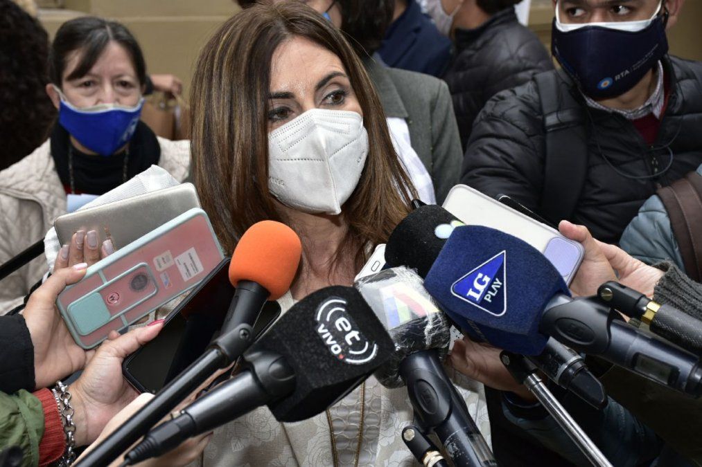 Carolina Vargas Aignasse, ministra de Gobierno y justicia.