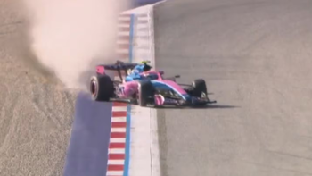 Colapinto terminó 16° en la segunda práctica para el GP de Austria