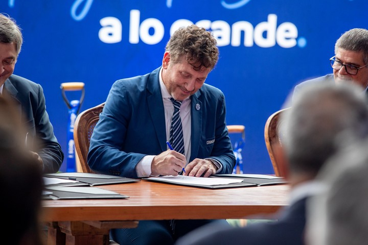 Alejandro Domínguez, presidente de la Conmebol. (Foto: Olé)