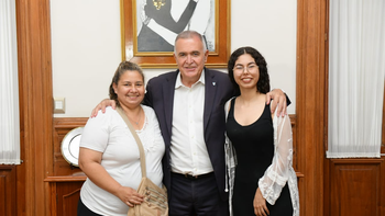 Jaldo recibió a una tucumana trasplantada y destacó el apoyo del Estado