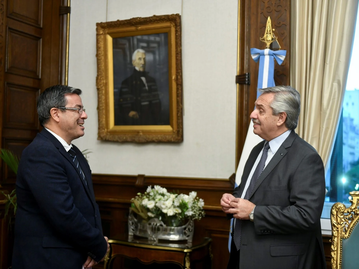 Alberto y Germán Martínez analizaron proyectos de ley