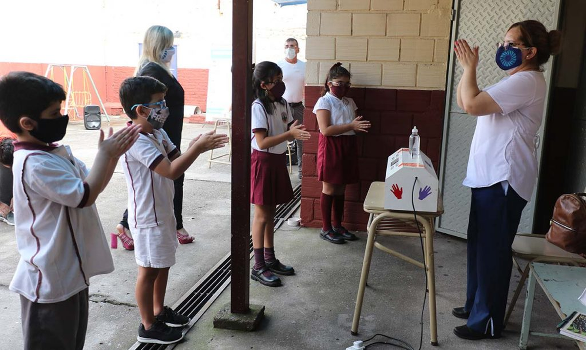 Garantizan la presencialidad en las escuelas.