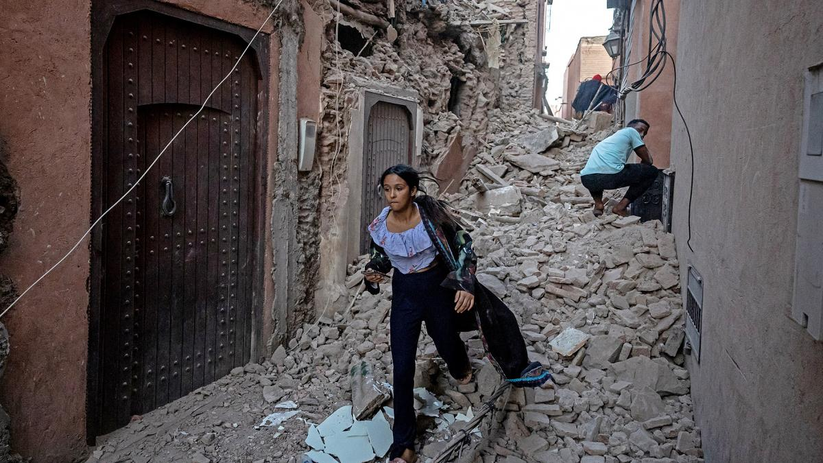 Terremoto en Marruecos deja más de mil muertos