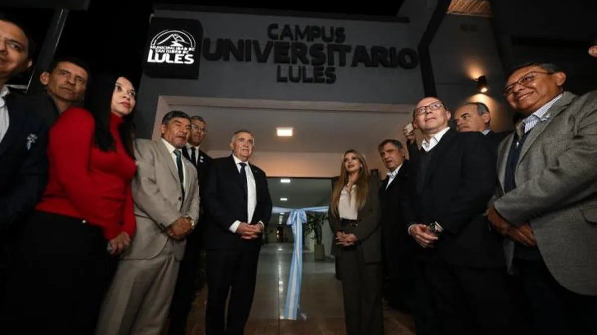 El gobernador Jaldo inauguró el Campus Universitario de Lules
