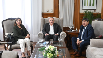 Jaldo y Graciela Gutiérrez analizaron obras y la situación tras las lluvias