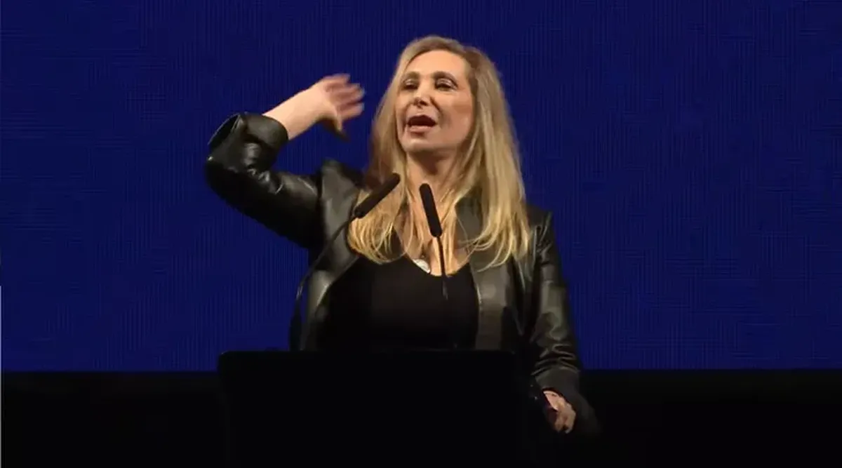 Karina Milei fue oficializada como presidenta de La Libertad Avanza.