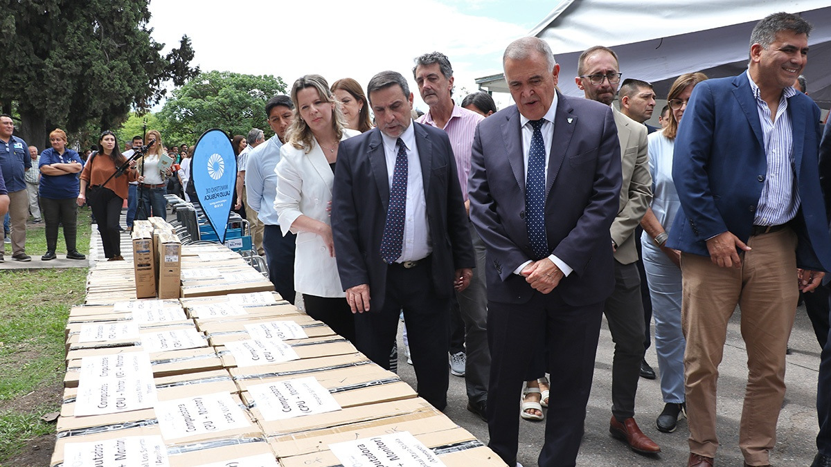 Jaldo entregará más equipamiento al Sistema Provincial de Salud