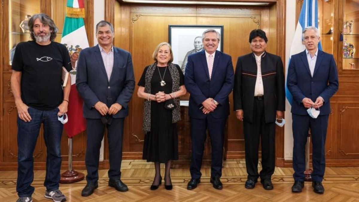 Alberto junto a Evo: Conocimos la parte más canalla de la OEA