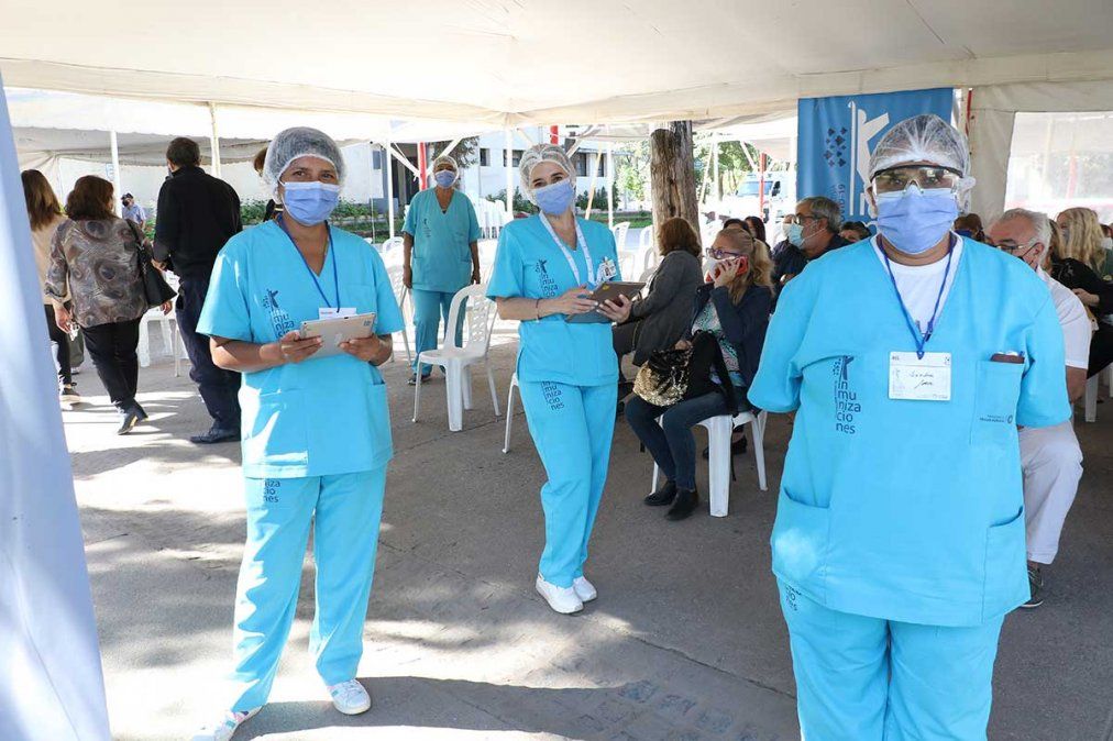 Avanza en Tucumán el plan de vacunación. Foto MSPT