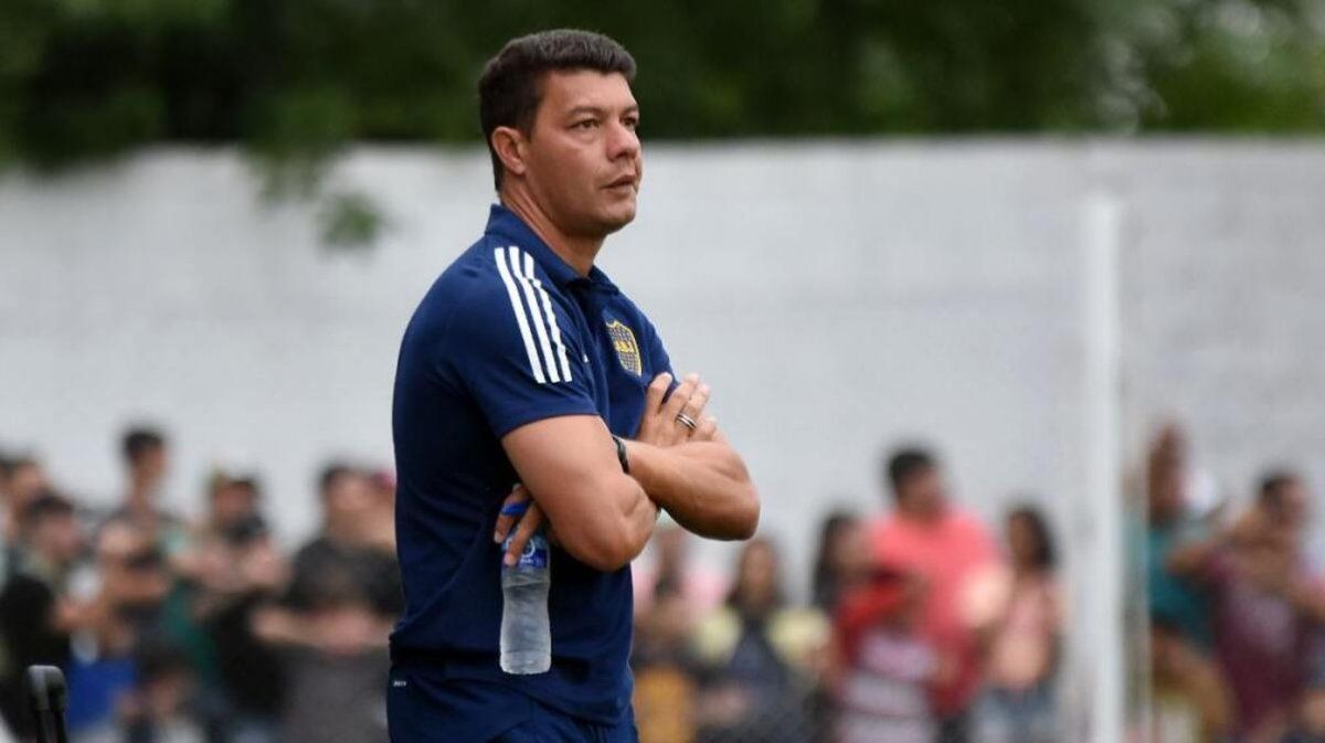 Sebastián Battaglia dirigió a la Reserva de Boca 29 partidos