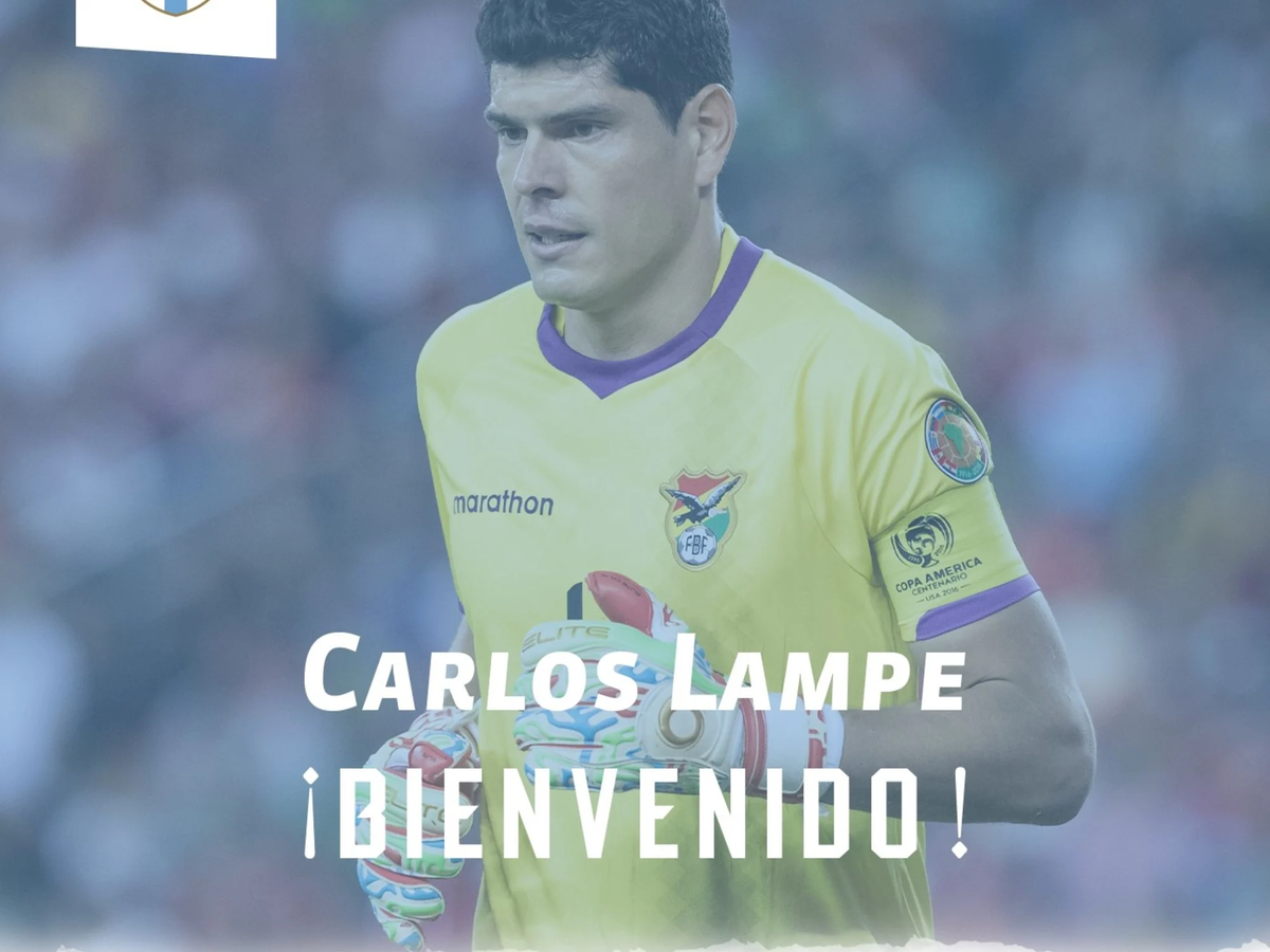 Lucas Pusineri se mostró contento por la llegada de Carlos Lampe. 