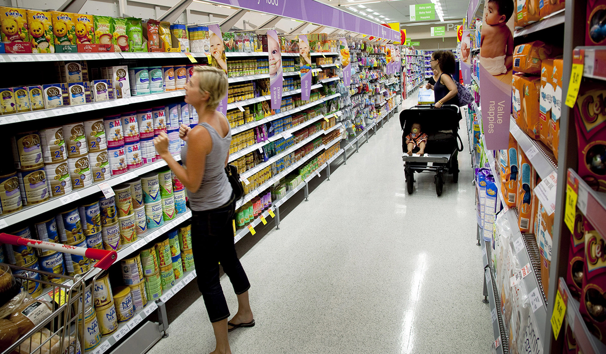 En octubre el consumo en supermercados retrocedi&oacute; hasta 11,1%.