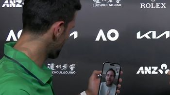 El divertido cruce entre Novak Djokovic y Juan Martín del Potro