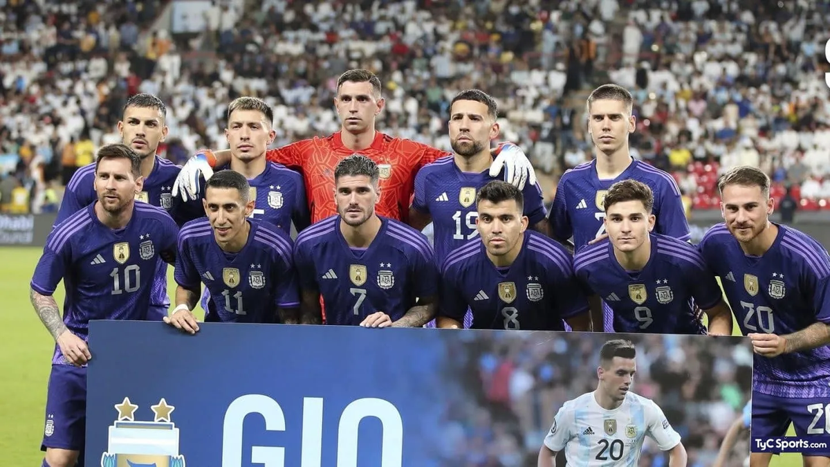 Lo Celso y el homenaje de la Selección Argentina